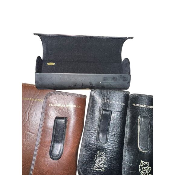 Lot of 8 Vintage Eyeglass Cases American Optical St. Charles Optical Co. Turafle - Picture 4 of 6